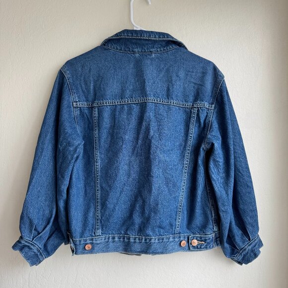 Gap X Doen Kids Oversized Icon Denim Jacket - Picture 2 of 7
